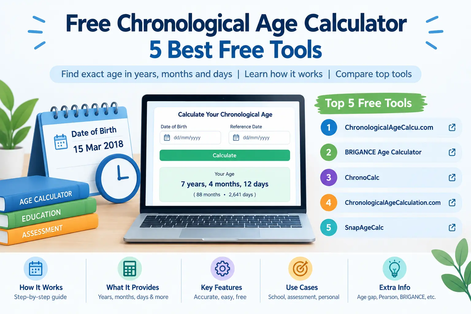 Free Chronological Age Calculator