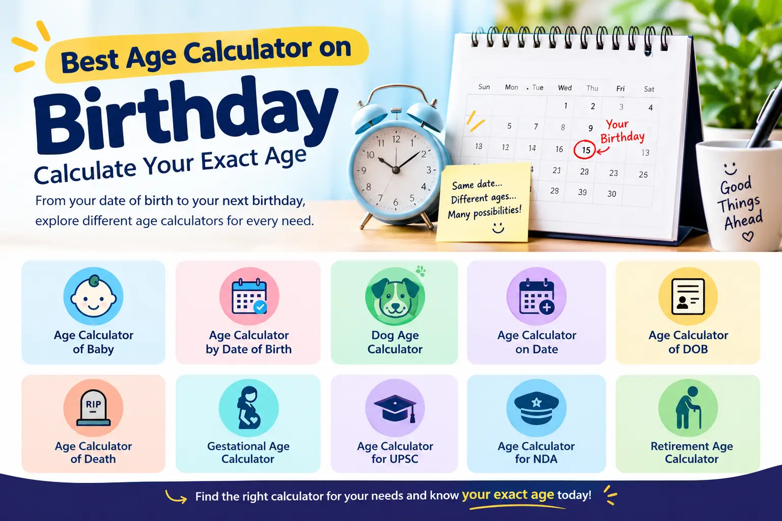 age calculator on birthday